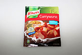 Knorr currywurst sauce.